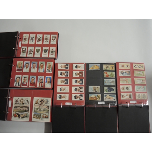 224 - Six albums containing a collection of Wills cigarette cards