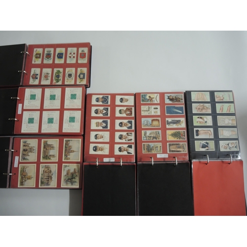 224 - Six albums containing a collection of Wills cigarette cards