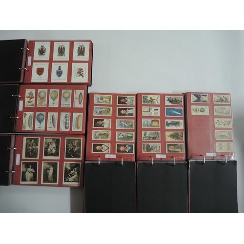 224 - Six albums containing a collection of Wills cigarette cards