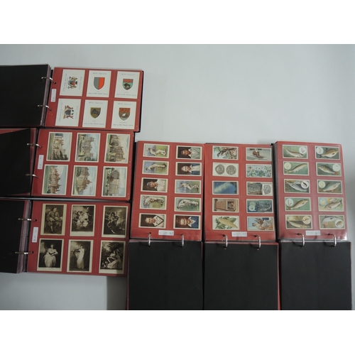 224 - Six albums containing a collection of Wills cigarette cards