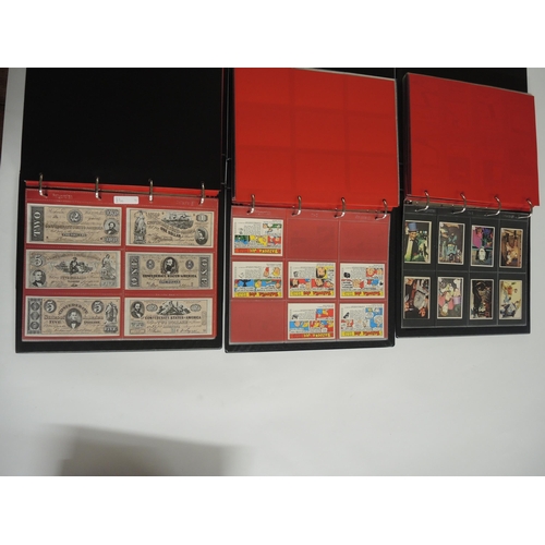 225 - Five albums containing a collection of A&BC Chewing Gum Ltd. collectors cards including Footballers,... 