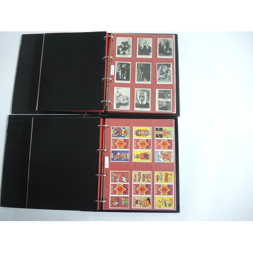 225 - Five albums containing a collection of A&BC Chewing Gum Ltd. collectors cards including Footballers,... 