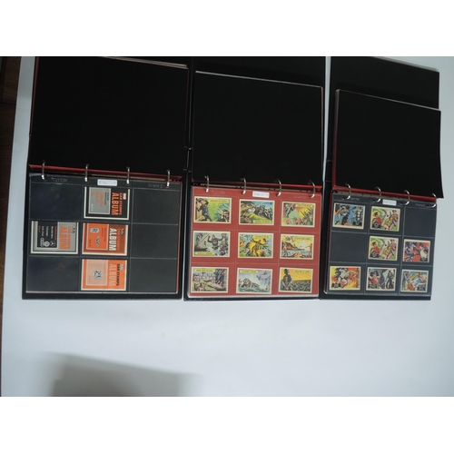 225 - Five albums containing a collection of A&BC Chewing Gum Ltd. collectors cards including Footballers,... 