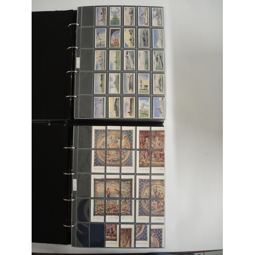 227 - Five albums containing a collection of 140 plus sets of Carreras cigarette cards including Actresses... 