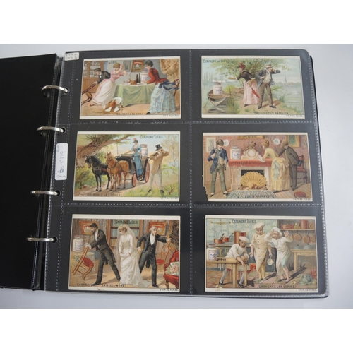 229 - Album containing thirty one sets of Liebig collectors cards