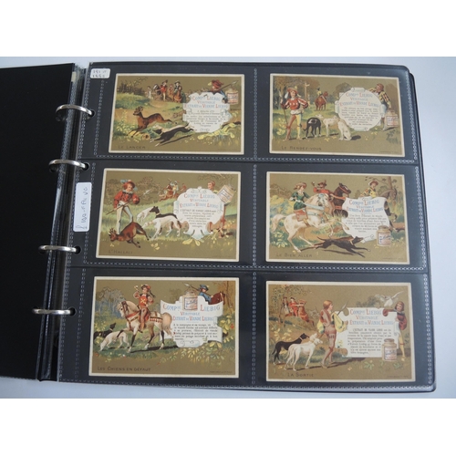 229 - Album containing thirty one sets of Liebig collectors cards