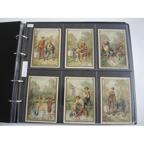 229 - Album containing thirty one sets of Liebig collectors cards