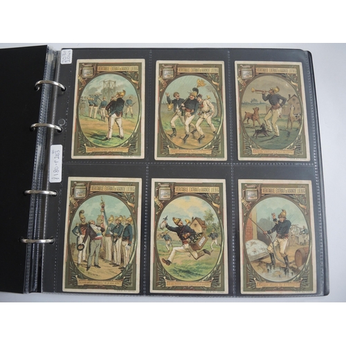 229 - Album containing thirty one sets of Liebig collectors cards