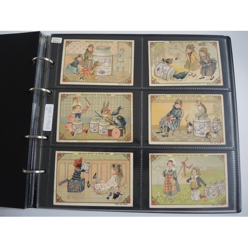 229 - Album containing thirty one sets of Liebig collectors cards