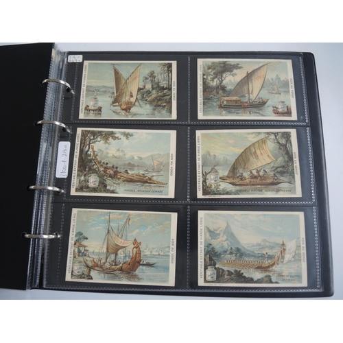 229 - Album containing thirty one sets of Liebig collectors cards