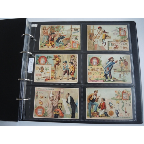 229 - Album containing thirty one sets of Liebig collectors cards