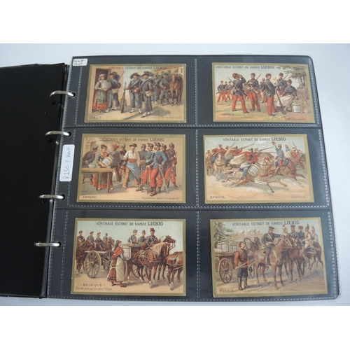 229 - Album containing thirty one sets of Liebig collectors cards