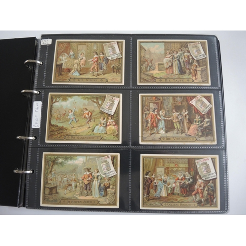 229 - Album containing thirty one sets of Liebig collectors cards