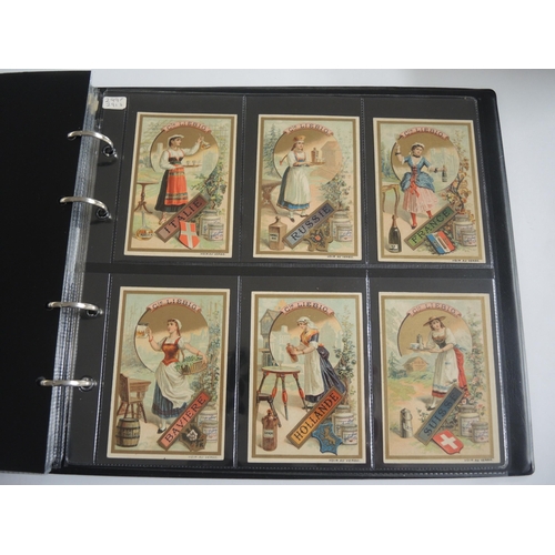 230 - Album containing thirty two sets of Liebig collectors cards