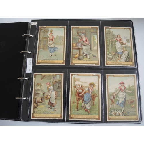 230 - Album containing thirty two sets of Liebig collectors cards