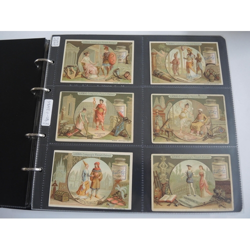 230 - Album containing thirty two sets of Liebig collectors cards