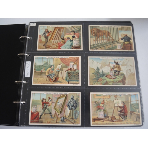 230 - Album containing thirty two sets of Liebig collectors cards