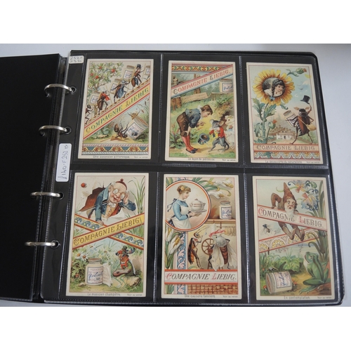 230 - Album containing thirty two sets of Liebig collectors cards