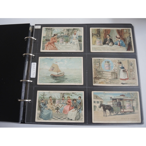 230 - Album containing thirty two sets of Liebig collectors cards