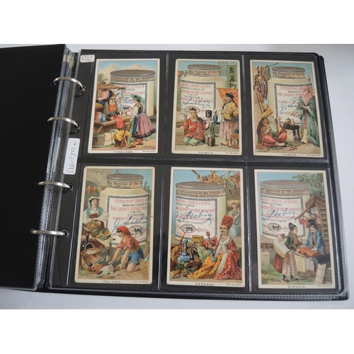 230 - Album containing thirty two sets of Liebig collectors cards