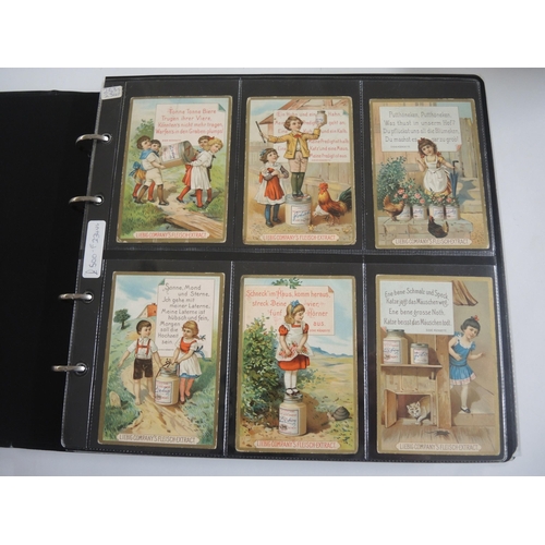 230 - Album containing thirty two sets of Liebig collectors cards