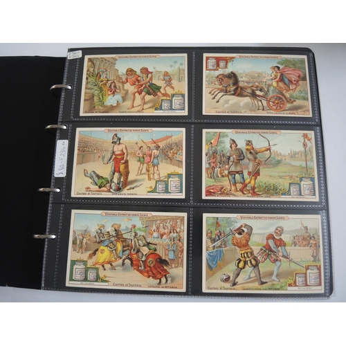 230 - Album containing thirty two sets of Liebig collectors cards