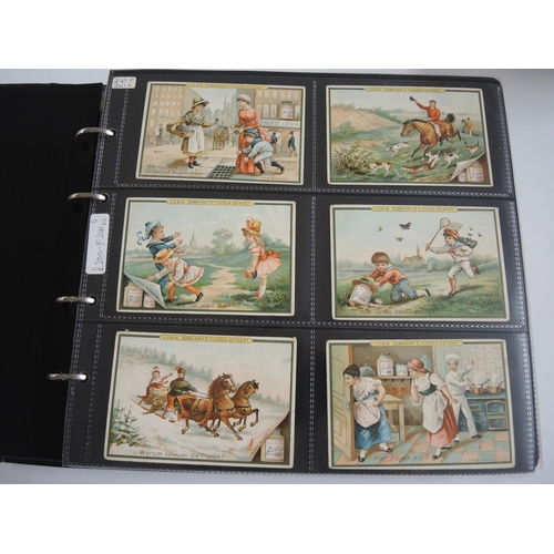 230 - Album containing thirty two sets of Liebig collectors cards