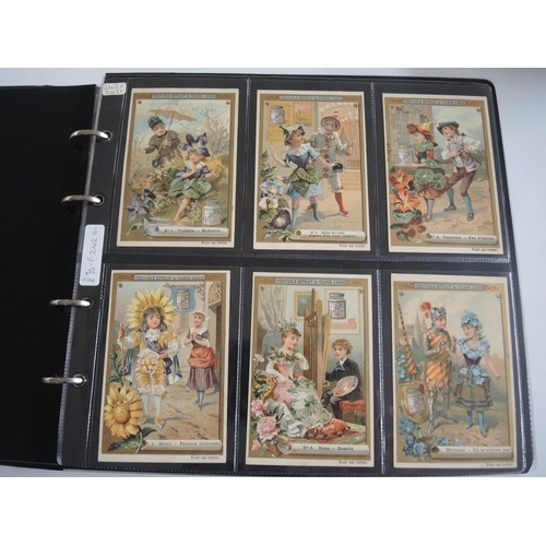 230 - Album containing thirty two sets of Liebig collectors cards