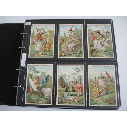 231 - Album containing thirty two sets of Liebig collectors cards