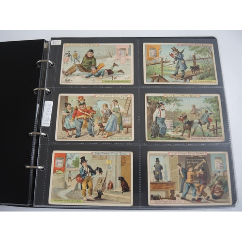 231 - Album containing thirty two sets of Liebig collectors cards