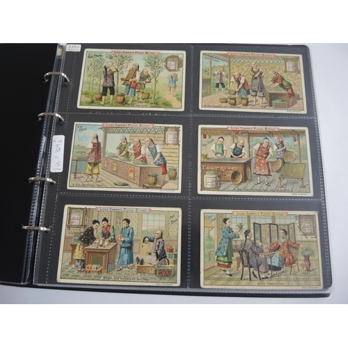 231 - Album containing thirty two sets of Liebig collectors cards