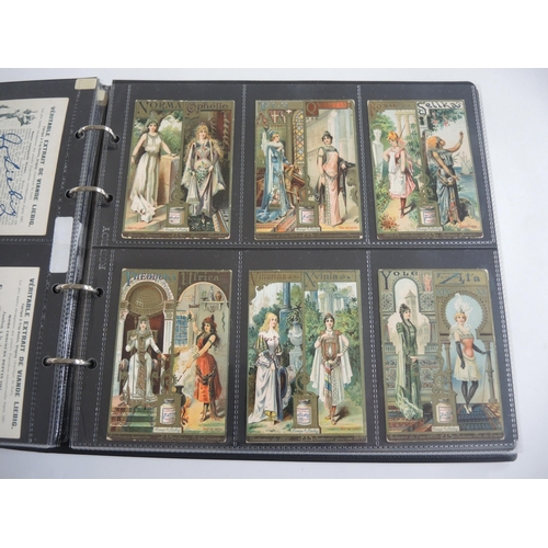 231 - Album containing thirty two sets of Liebig collectors cards