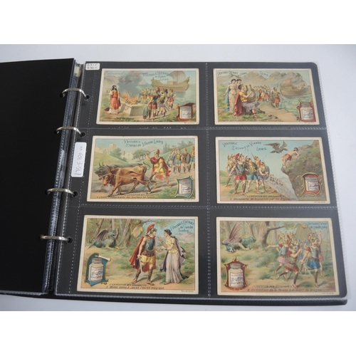 231 - Album containing thirty two sets of Liebig collectors cards