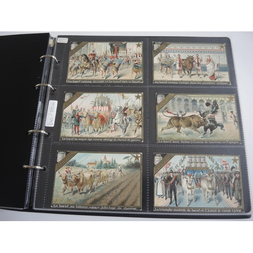 231 - Album containing thirty two sets of Liebig collectors cards