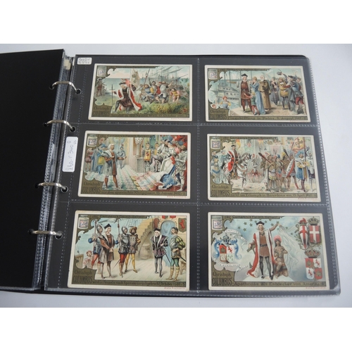 231 - Album containing thirty two sets of Liebig collectors cards