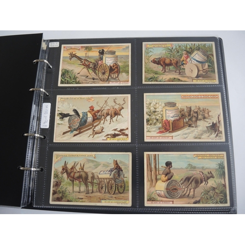 231 - Album containing thirty two sets of Liebig collectors cards