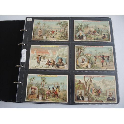 231 - Album containing thirty two sets of Liebig collectors cards