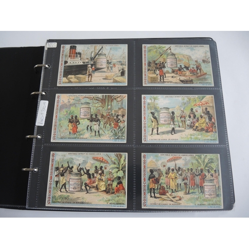 231 - Album containing thirty two sets of Liebig collectors cards