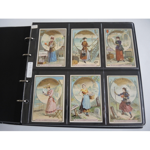 231 - Album containing thirty two sets of Liebig collectors cards