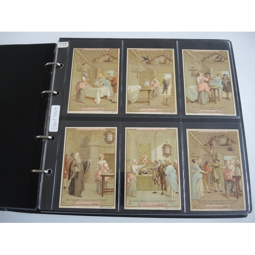 231 - Album containing thirty two sets of Liebig collectors cards