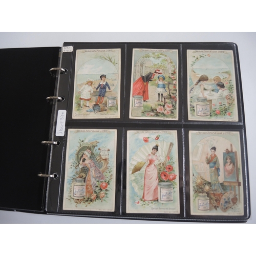 231 - Album containing thirty two sets of Liebig collectors cards