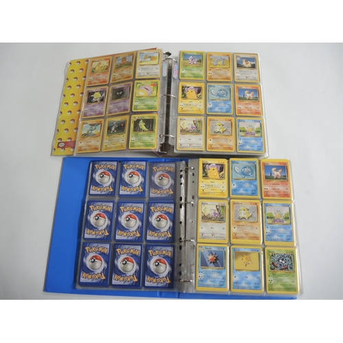 234 - Pokemon trading card game complete base set 102/102, together with complete jungle set, near complet... 