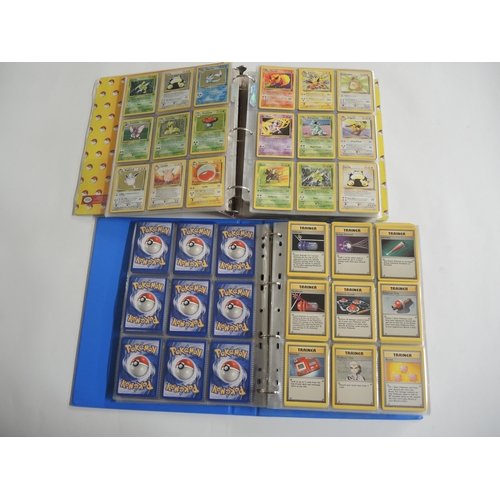 234 - Pokemon trading card game complete base set 102/102, together with complete jungle set, near complet... 