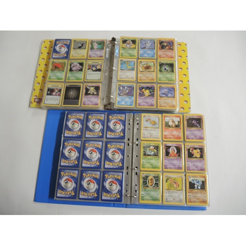 234 - Pokemon trading card game complete base set 102/102, together with complete jungle set, near complet... 