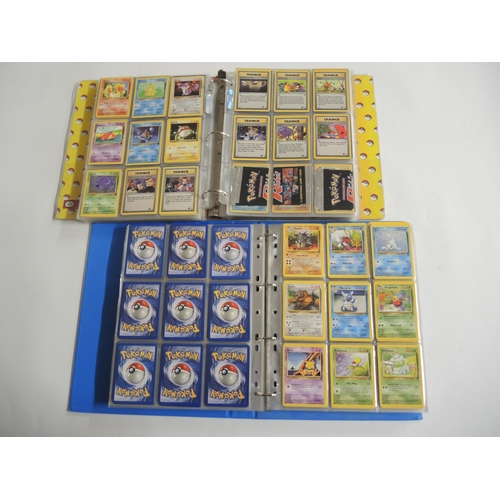 234 - Pokemon trading card game complete base set 102/102, together with complete jungle set, near complet... 