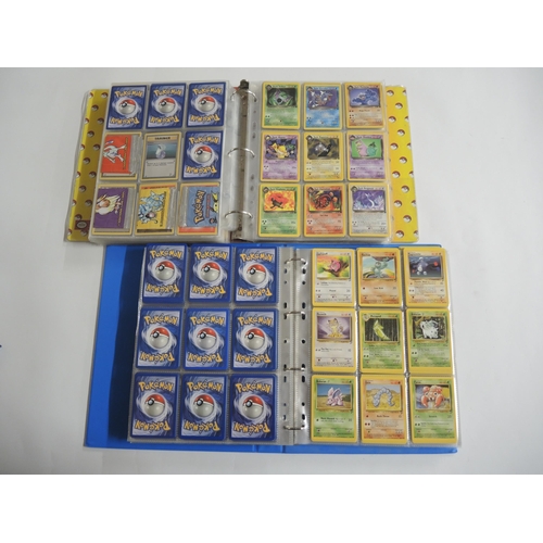 234 - Pokemon trading card game complete base set 102/102, together with complete jungle set, near complet... 