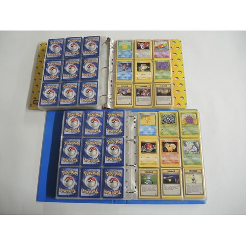 234 - Pokemon trading card game complete base set 102/102, together with complete jungle set, near complet... 