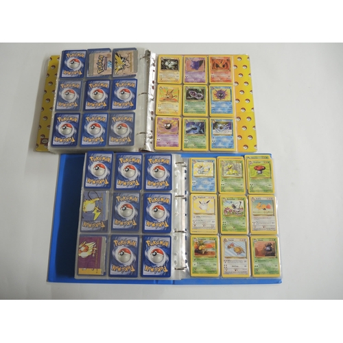 234 - Pokemon trading card game complete base set 102/102, together with complete jungle set, near complet... 