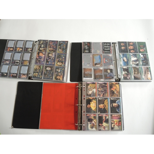 235 - Group of five albums containing Sky Box Star Trek trading cards including autograph series with Will... 