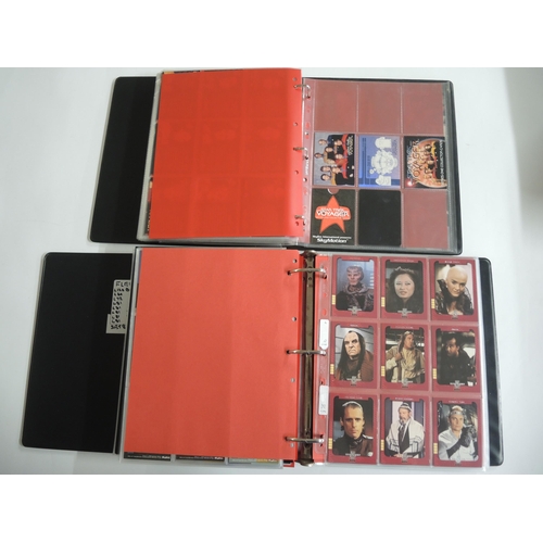 235 - Group of five albums containing Sky Box Star Trek trading cards including autograph series with Will... 